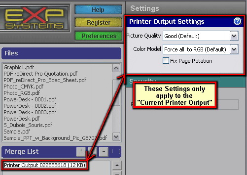 how to keep a pdf rotated